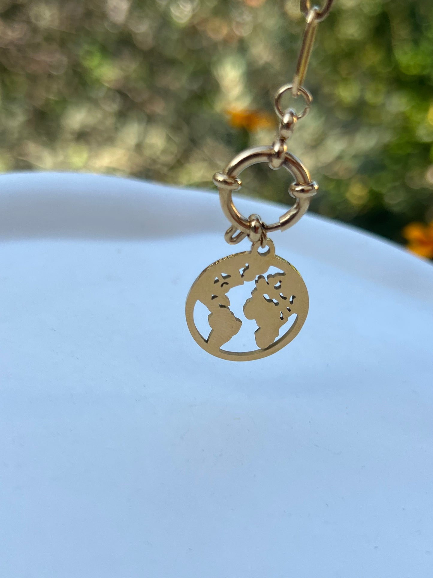 Globe Charm