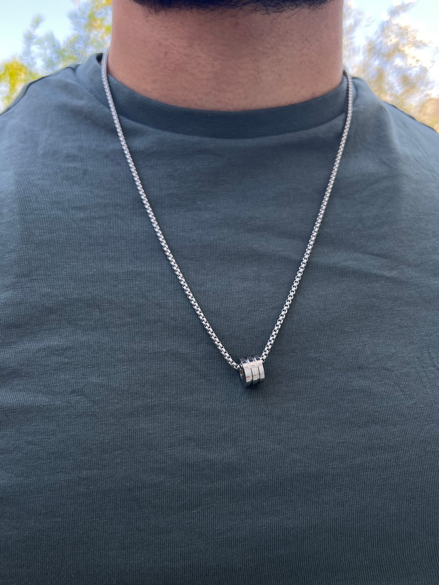 Cylinder Necklace