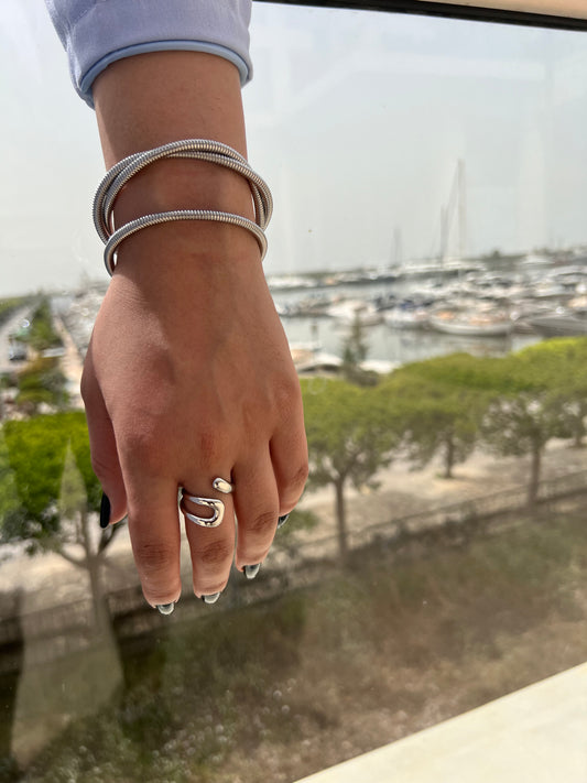 Timeless Twist Bracelet / Silver / Single
