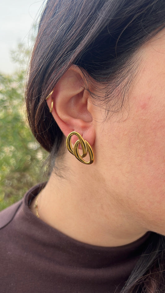 Leaf Drop Earrings