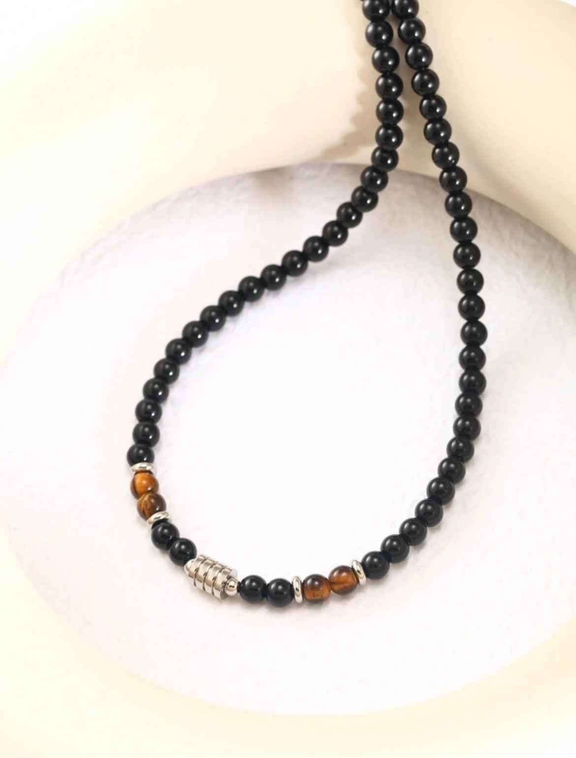 Stone Beaded Necklace