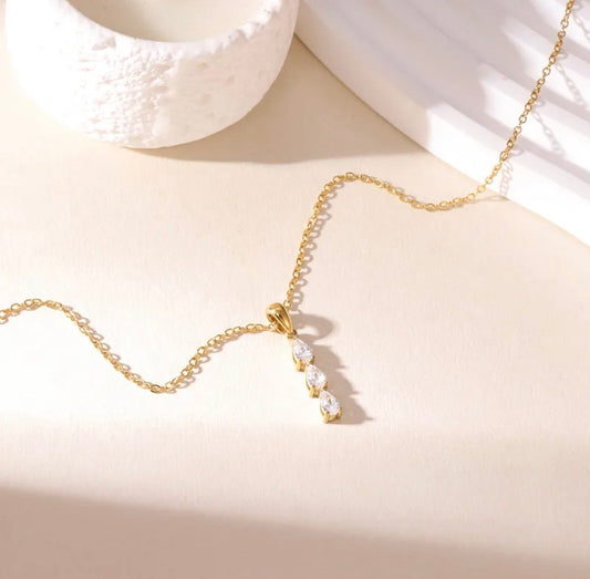 Diamond Clavicle Neckalce