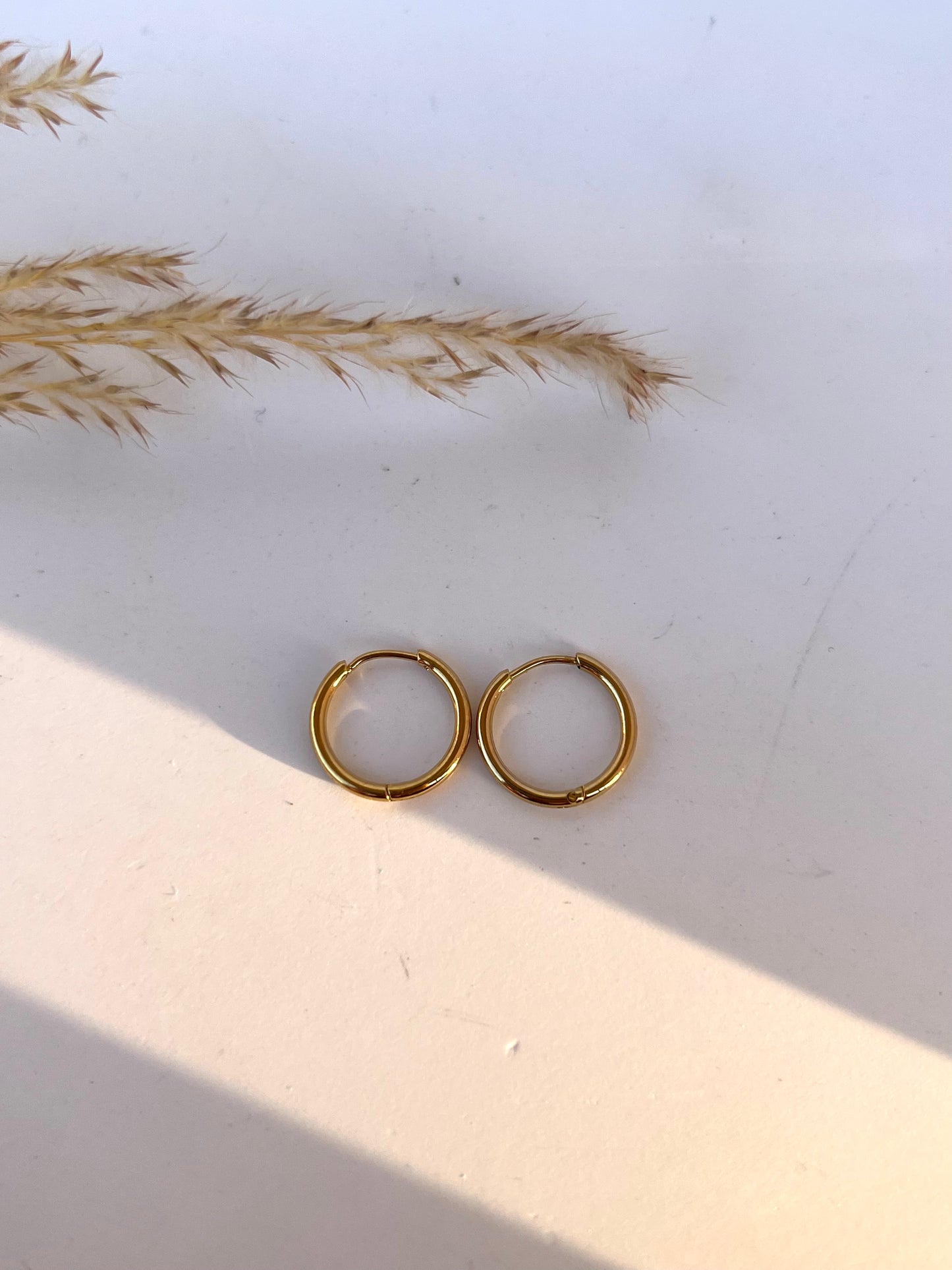CrescendoIntroducing our Crescendo Earrings in 18K gold plating. These exquisite earrings embody timeless elegance and luxurious style. Crafted with meticulous attention to dStainless SteelCrescendo