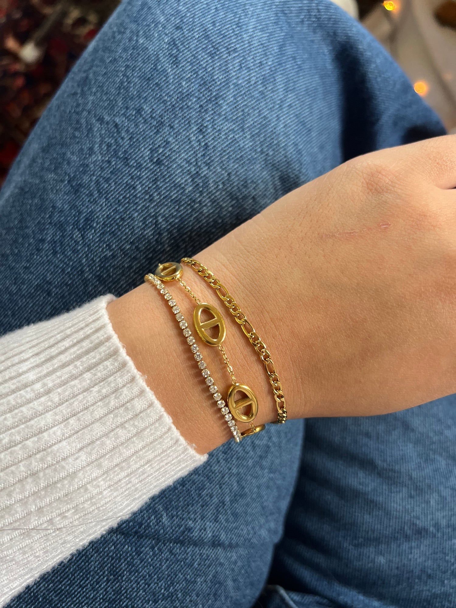 Waterproof Gold Plated Bracelets