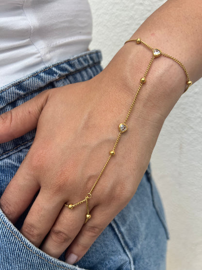 Hearts HandChain