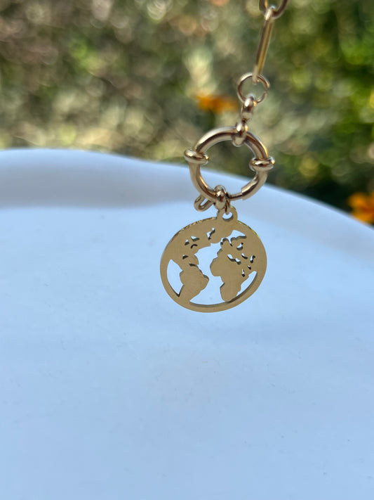 Globe Charm