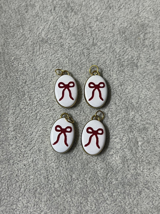 Red Ribbon Charm