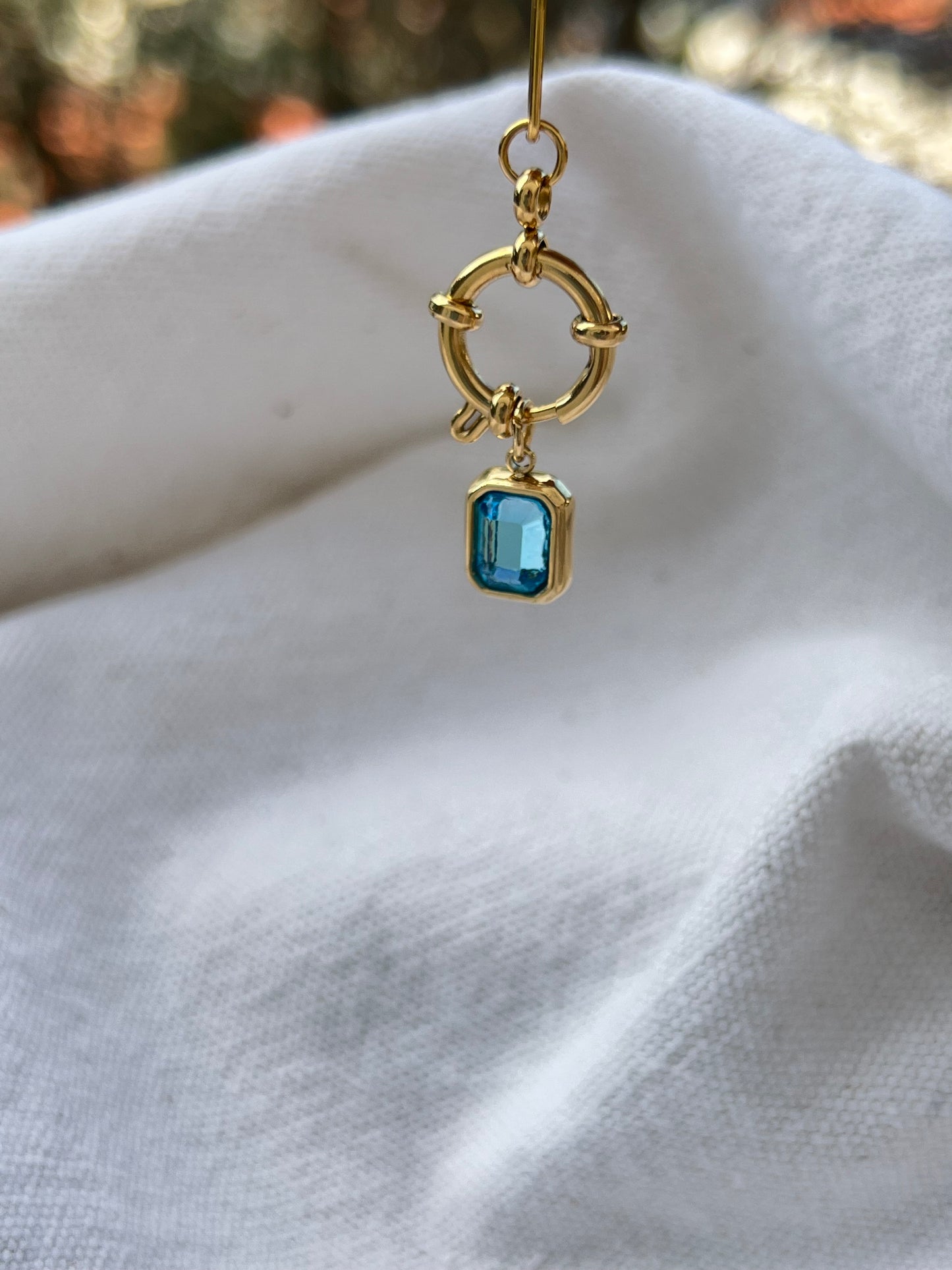 Colored Stones Charms