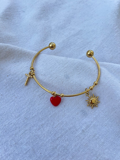 Red Heart Charm