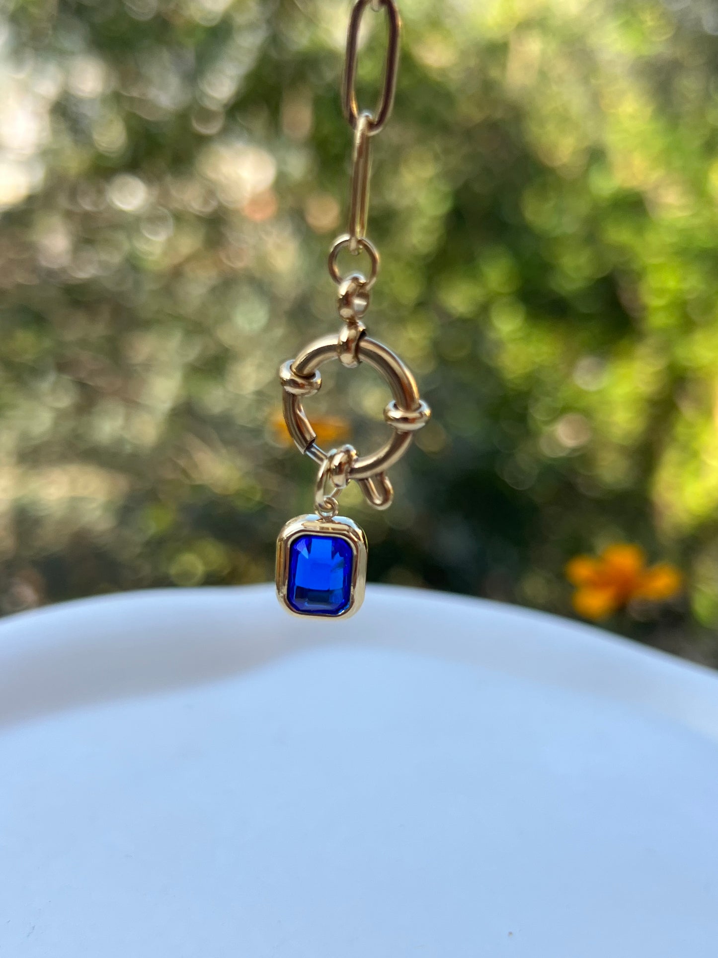 Colored Stones Charms