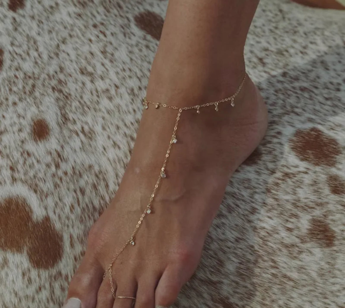 Diamond Foot Chains