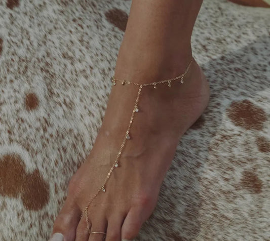 Diamond Foot Chains