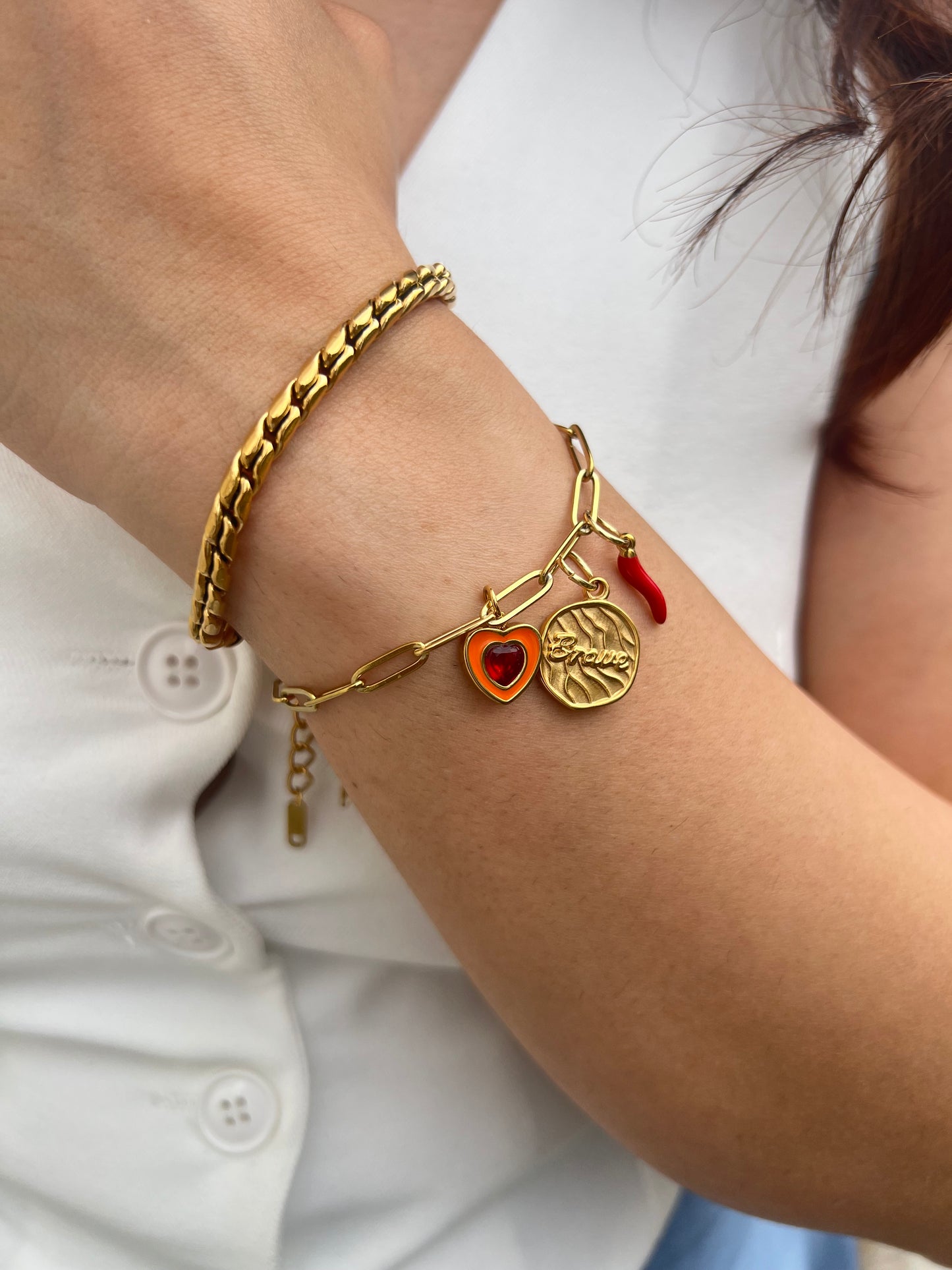 Paper Clip Bracelet