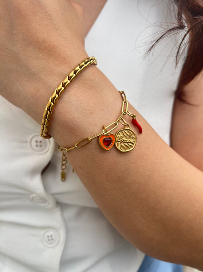 Paper Clip Bracelet