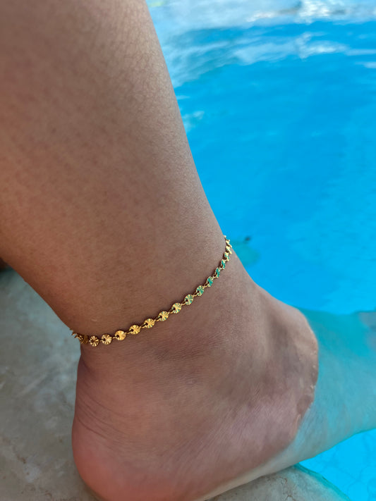 Flower Anklet
