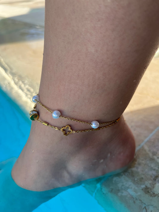 Golden Embrace Anklet