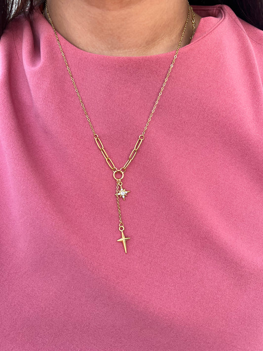Diamond Stars Necklace