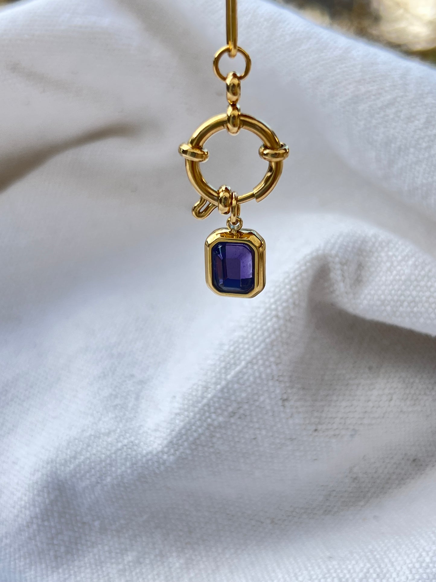 Colored Stones Charms