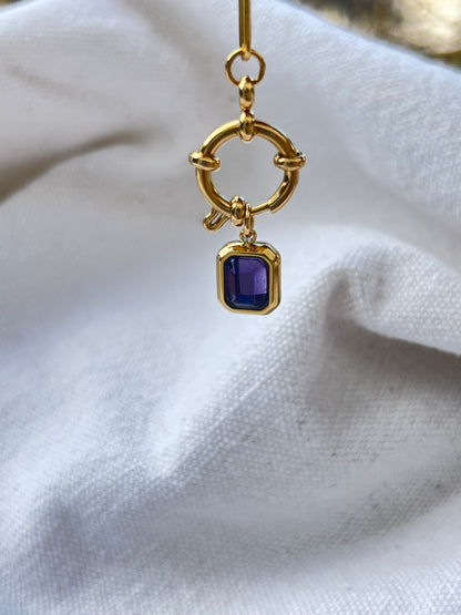 Colored Stones Charms
