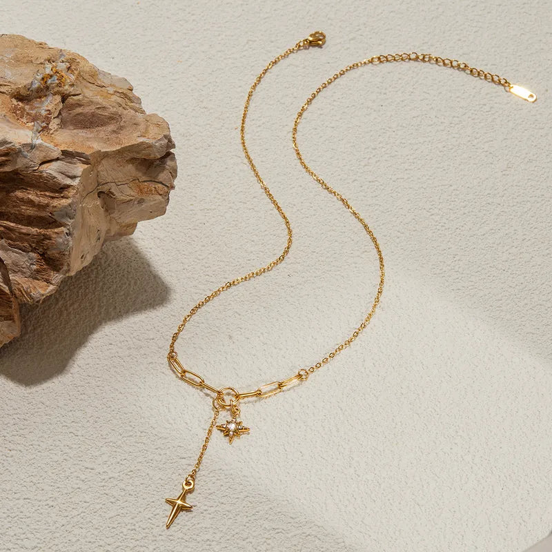 Diamond Stars Necklace