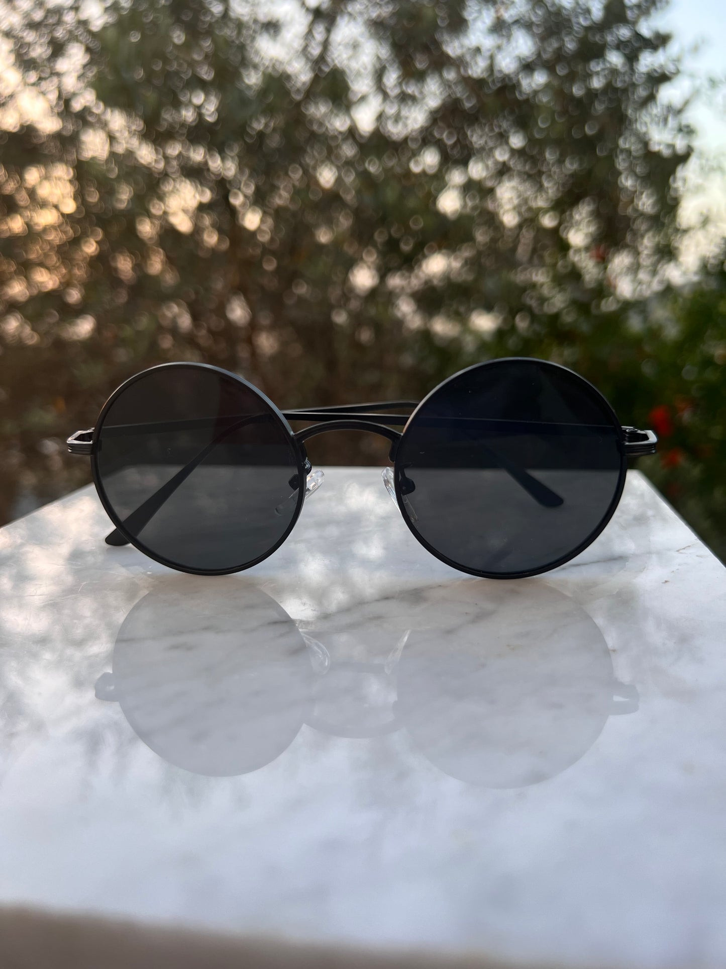Retro Circle Sunglasses