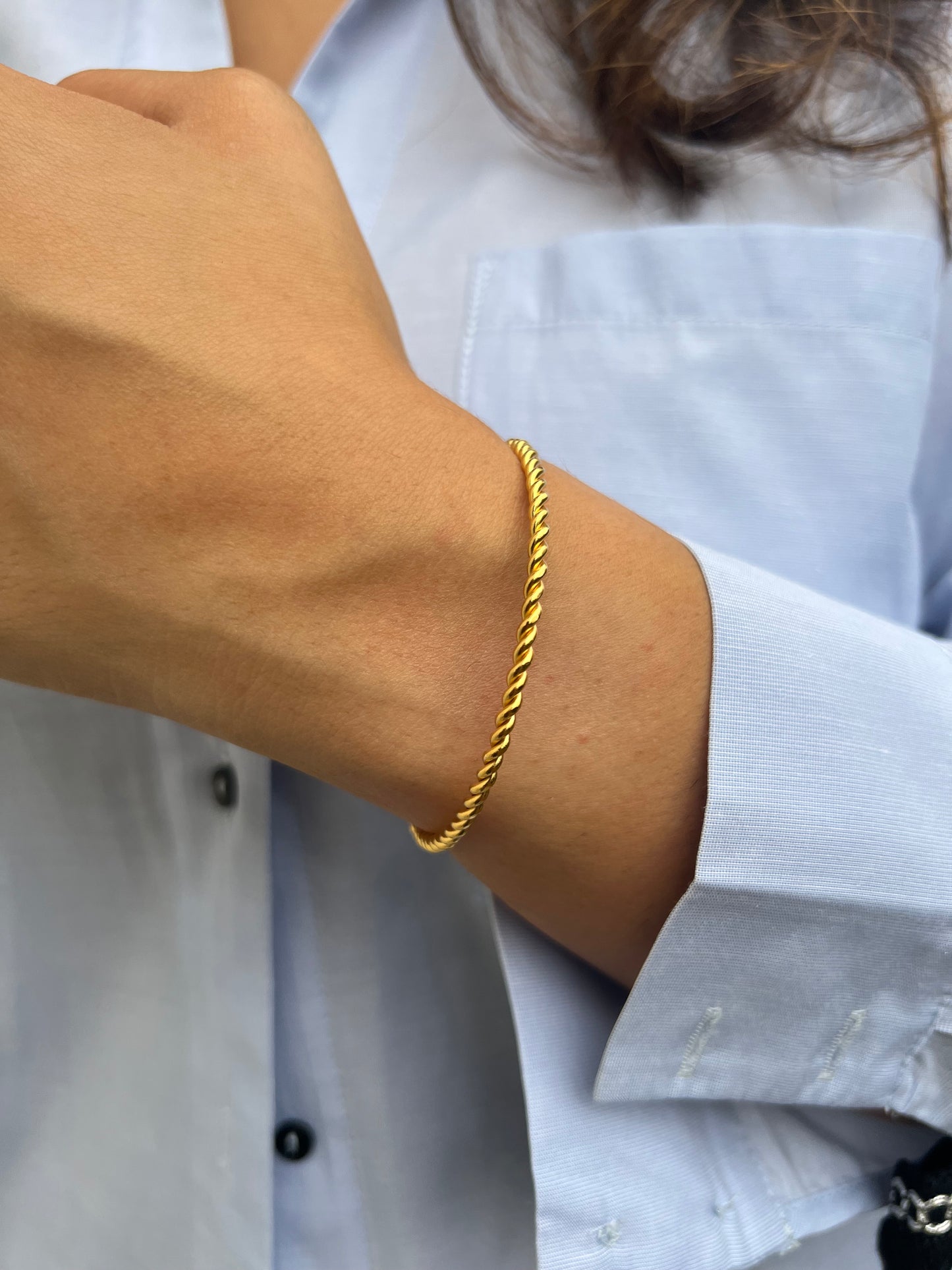 Twisted Bangle