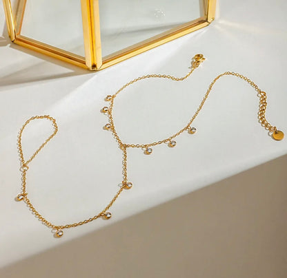 Diamond Foot Chains
