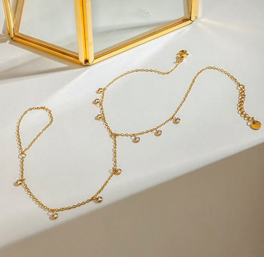 Diamond Foot Chains