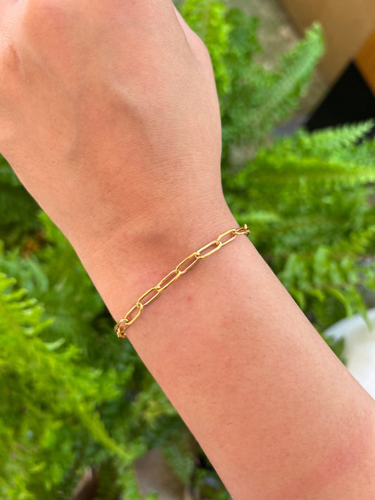 Paper Clip Bracelet